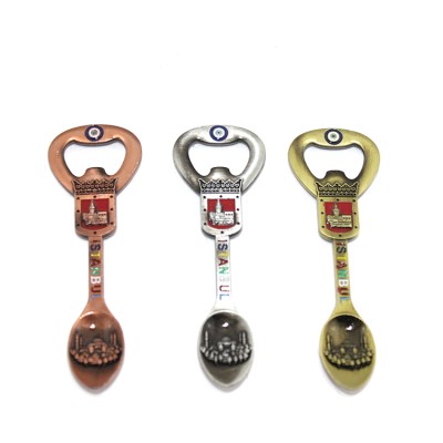 İstanbul Temalı Metal Magnet Ve Açacak Kaşık Tasarımlı İstanbul Temalı Metal Magnet Ve Açacak Kaşık Tasarımlı