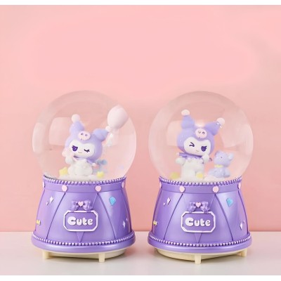 Kuromi Işıklı Müzikli Kar Küresi Orta Boy Model 3 Kuromi Işıklı Müzikli Kar Küresi Orta Boy Model 3