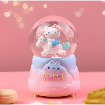 Hello Kitty Işıklı Müzikli Kar Küresi Orta Boy Model 3 Hello Kitty Işıklı Müzikli Kar Küresi Orta Boy Model 3