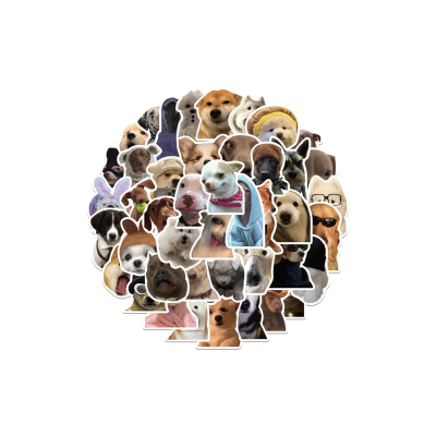 Sevimli Köpek Çıkartmaları Laptop Notebook Tablet Sticker Seti Sevimli Köpek Çıkartmaları Laptop Notebook Tablet Sticker Seti