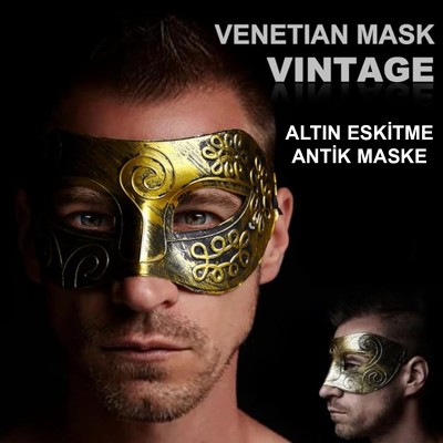 Antik Tarz Balo Maskesi Antik Tarz Balo Maskesi
