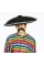 Sombrero Meksika Şapkası Gümüş Şeritli Yetişkin Boy Sombrero Meksika Şapkası Gümüş Şeritli Yetişkin Boy