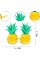 Tropikal Hawaii Ananas Şekilli Parti Gözlüğü Tropikal Hawaii Ananas Şekilli Parti Gözlüğü