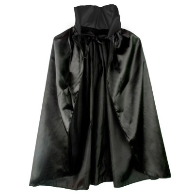 Siyah Renk Yakalı Halloween Pelerini 90 cm Siyah Renk Yakalı Halloween Pelerini 90 cm