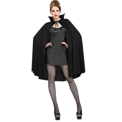 Siyah Renk Yakalı Halloween Pelerini 90 cm Siyah Renk Yakalı Halloween Pelerini 90 cm