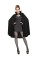 Siyah Renk Yakalı Halloween Pelerini 90 cm Siyah Renk Yakalı Halloween Pelerini 90 cm