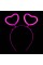 Glow Stick Karanlıkta Yanan Fosforlu Kalp Taç 12 Adet Glow Stick Karanlıkta Yanan Fosforlu Kalp Taç 12 Adet