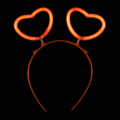 Glow Stick Karanlıkta Yanan Fosforlu Kalp Taç 12 Adet Glow Stick Karanlıkta Yanan Fosforlu Kalp Taç 12 Adet