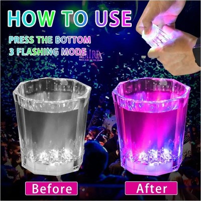 Renkli Led Parlayan Fiber Optik Glow Işıklı Bardak 1 Adet Renkli Led Parlayan Fiber Optik Glow Işıklı Bardak 1 Adet