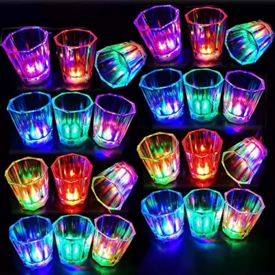 Renkli Led Parlayan Fiber Optik Glow Işıklı Bardak 1 Adet Renkli Led Parlayan Fiber Optik Glow Işıklı Bardak 1 Adet