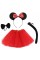 Minnie Mouse Kostüm Seti - Etek, Taç, Kuyruk, Papyon Minnie Mouse Kostüm Seti - Etek, Taç, Kuyruk, Papyon