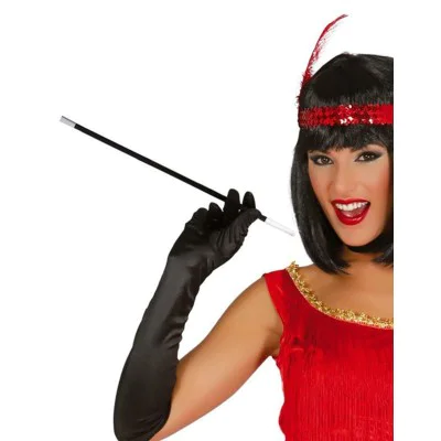 Kırmızı Retro Charliston Aksesuar Seti Kırmızı Retro Charliston Aksesuar Seti