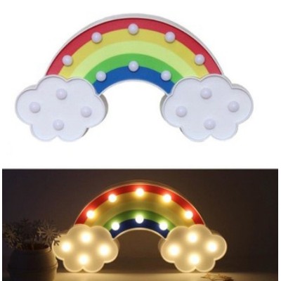 Led Işıklı Gökkuşağı Gece Lambası Led Işıklı Gökkuşağı Gece Lambası