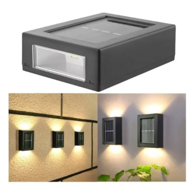 Solar 4 Ledli Duvar Aydınlatması Solar 4 Ledli Duvar Aydınlatması