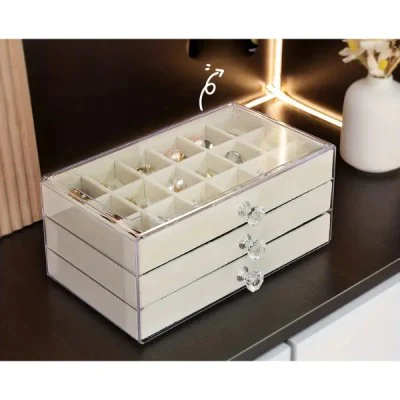Üç Katlı Takı Organizeri Üç Katlı Takı Organizeri
