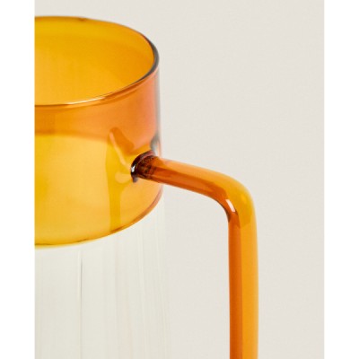 Turuncu Detaylı Cam Sürahi 1600 ml Turuncu Detaylı Cam Sürahi 1600 ml