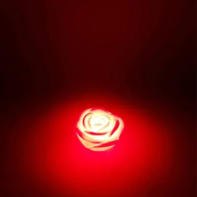 Led Işıklı Gül Mum Led Işıklı Gül Mum
