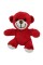 Kırmızı Peluş Oyuncak Ayıcık Kırmızı Peluş Oyuncak Ayıcık