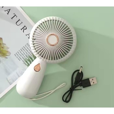 Minimalist Tasarım Işıklı Şarjlı El Fanı Minimalist Tasarım Işıklı Şarjlı El Fanı