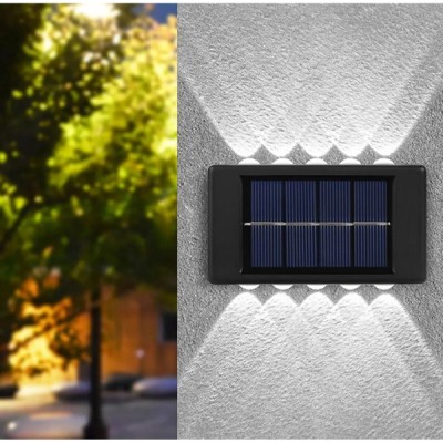 10 Ledli Solar Bahçe Dış Mekan Duvar Aydınlatması 2'li Set 10 Ledli Solar Bahçe Dış Mekan Duvar Aydınlatması 2'li Set