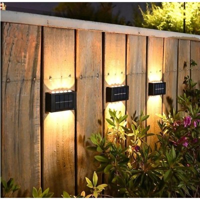 10 Ledli Solar Bahçe Dış Mekan Duvar Aydınlatması 2'li Set 10 Ledli Solar Bahçe Dış Mekan Duvar Aydınlatması 2'li Set
