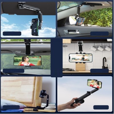 1080° Dönebilen Çok Fonksiyonlu Telefon Tutucu 1080° Dönebilen Çok Fonksiyonlu Telefon Tutucu