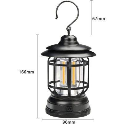 Retro LED Kamp Lambası Retro LED Kamp Lambası