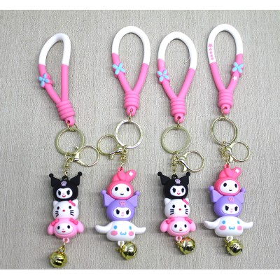 Hello Kitty Ve Arkadaşları Silikon Anahtarlık Hello Kitty Ve Arkadaşları Silikon Anahtarlık