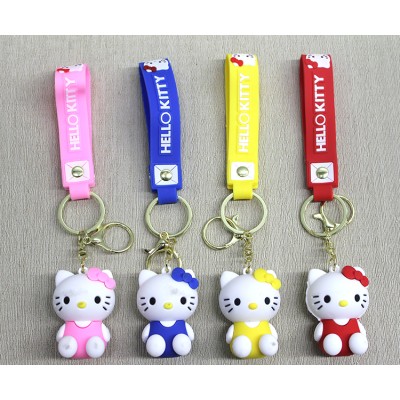 Hello Kitty Silikon Anahtarlık