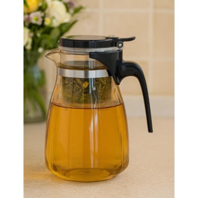 900 ml Süzgeçli Cam Sürahi 900 ml Süzgeçli Cam Sürahi