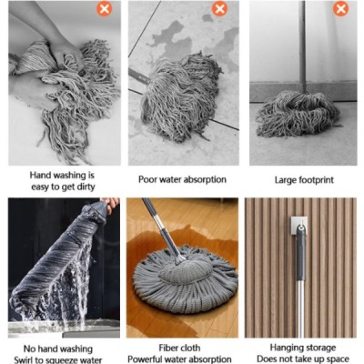 Kendinden Sıkmalı Paspas Mop Kendinden Sıkmalı Paspas Mop