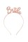 Rose Gold Renkli Taşlı “Bride” Gelin Tacı Rose Gold Renkli Taşlı “Bride” Gelin Tacı