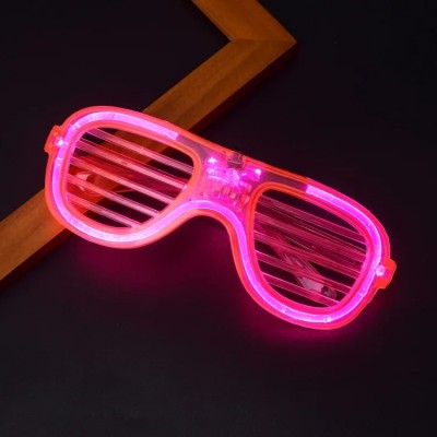 Pembe Led Işıklı Parti Gözlüğü - Neon 3 Modlu Pembe Led Işıklı Parti Gözlüğü - Neon 3 Modlu