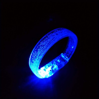 Mavi Led Işıklı Baskı Yapılabilen Pilli Bileklik Bilezik 1,5 cm Genişlik Mavi Led Işıklı Baskı Yapılabilen Pilli Bileklik Bilezik 1,5 cm Genişlik