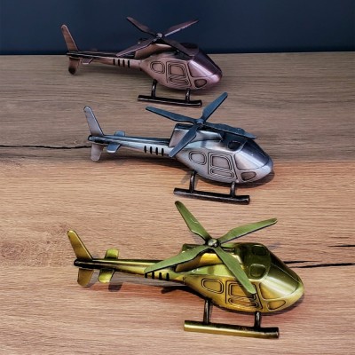 Dekoratif Metal Helikopter Dekoratif Metal Helikopter
