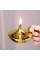 Dekoratif Gold Pilli Mum Lamba