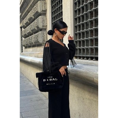 Püskül Detaylı Hırka Pantolon Triko Takım 9967 Püskül Detaylı Hırka Pantolon Triko Takım 9967