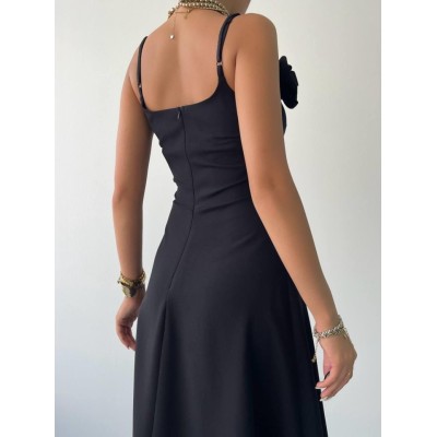 Matilda Gül İp Askılı Elbise Matilda Gül İp Askılı Elbise