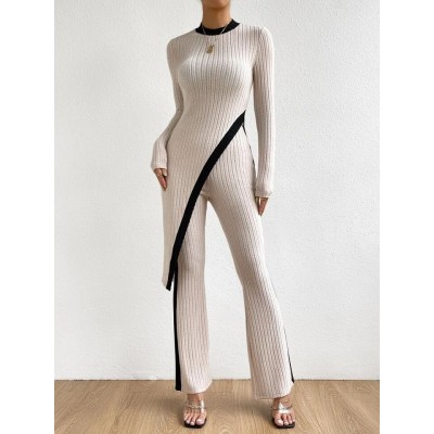 Kadın Uzun Kollu Bisiklet Yaka Asimetrik Kesim Bluz şardonlu Kaşkorse Bluz Ve Pantolon Ikili Takım Kadın Uzun Kollu Bisiklet Yaka Asimetrik Kesim Bluz şardonlu Kaşkorse Bluz Ve Pantolon Ikili Takım