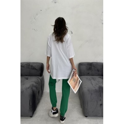 Nicoline Baskılı Pantolon Takım 9473-10 Nicoline Baskılı Pantolon Takım 9473-10