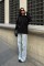 Gümüş Taşlı Sweatshirt 8052 Gümüş Taşlı Sweatshirt 8052