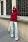 Gümüş Taşlı Sweatshirt 8052 Gümüş Taşlı Sweatshirt 8052