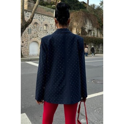 Taş Detaylı Premium Blazer Ceket 6122 Taş Detaylı Premium Blazer Ceket 6122