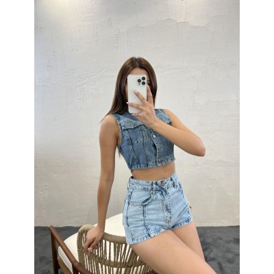 6317 KOT BLUZ-MAVİ 6317 KOT BLUZ-MAVİ
