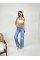 6796 DENİM LOW WAİST BOO-MAVİ 6796 DENİM LOW WAİST BOO-MAVİ