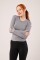 Uzun Kollu Basic Gri Bluz Uzun Kollu Basic Gri Bluz