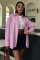 Çizgili Pembe Poplin Gömlek 3451 Çizgili Pembe Poplin Gömlek 3451