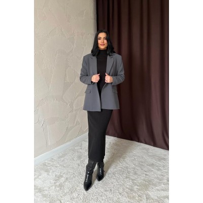 Füme Blazer Ceket Füme Blazer Ceket