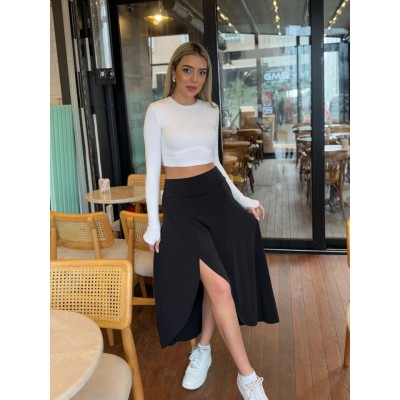 Kadın Cep Detay Taytlı Sandy Etek Kadın Cep Detay Taytlı Sandy Etek