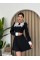 Parma Uzun Kollu Mini Boy Elbise Parma Uzun Kollu Mini Boy Elbise